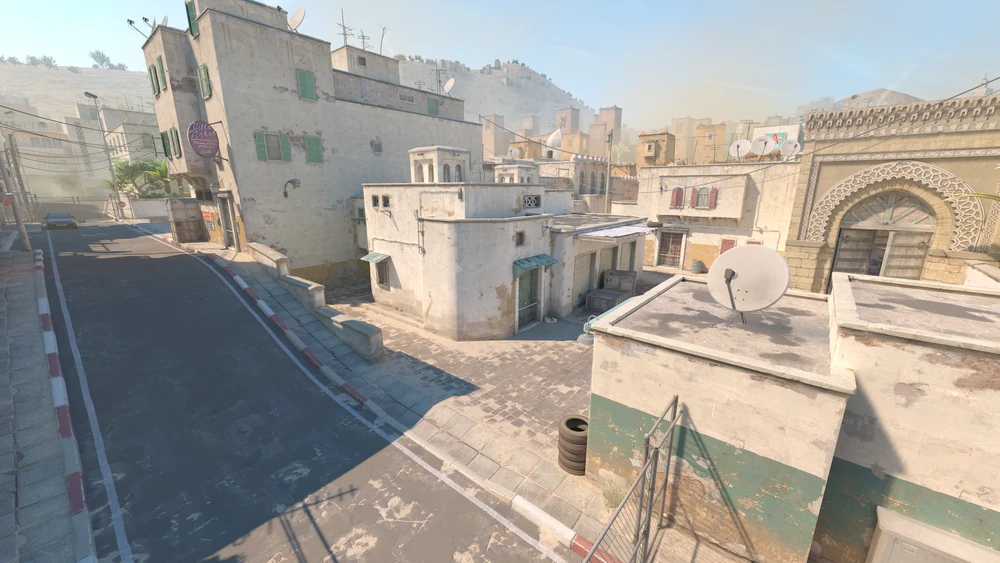CS2 de_dust2 gameplay